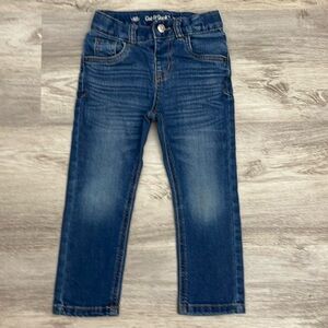 Cat & Jack Girl’s Slim Super Stretch Adjustable Waist Jeans Size 3T